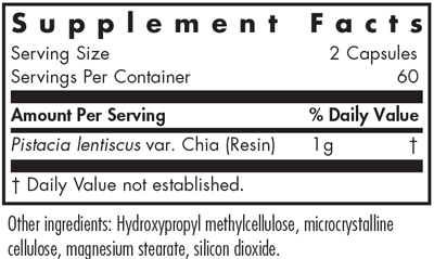 Mastic Gum 120 Capsules