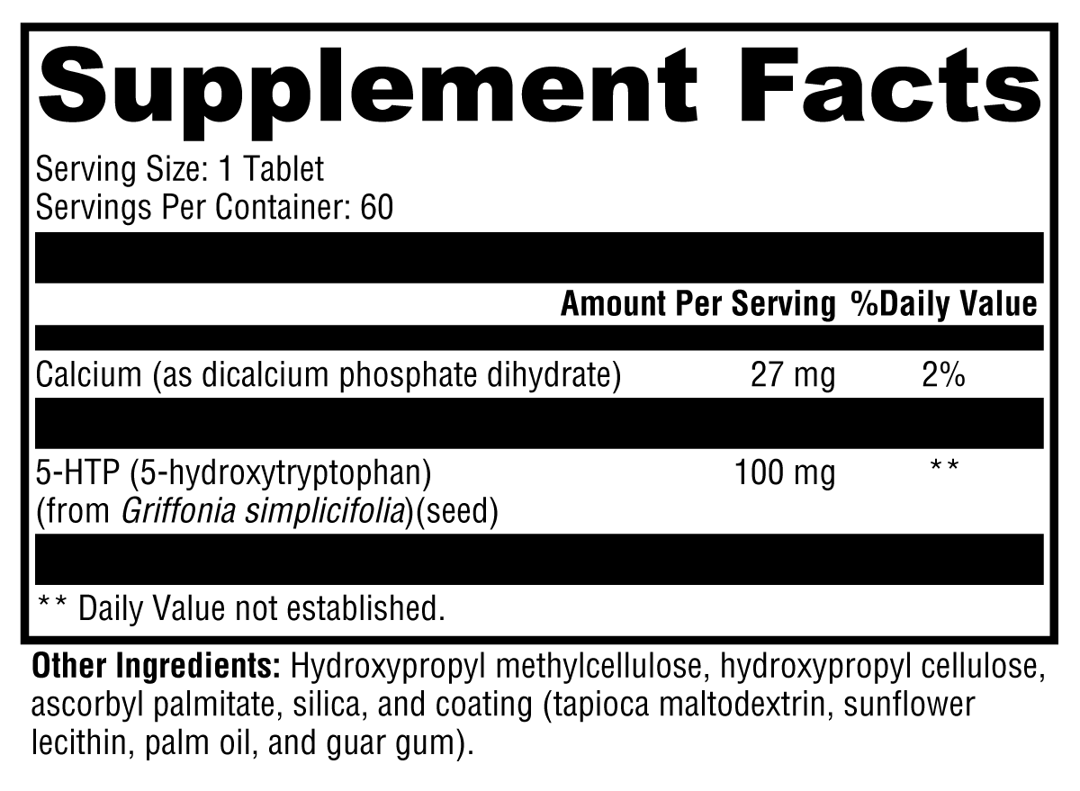 5-HTP CR 60 Tablets