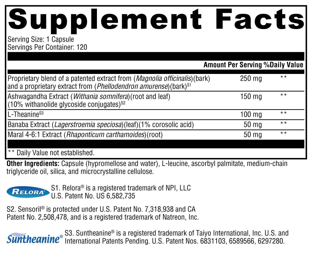 Cortisolv® 120 Capsules