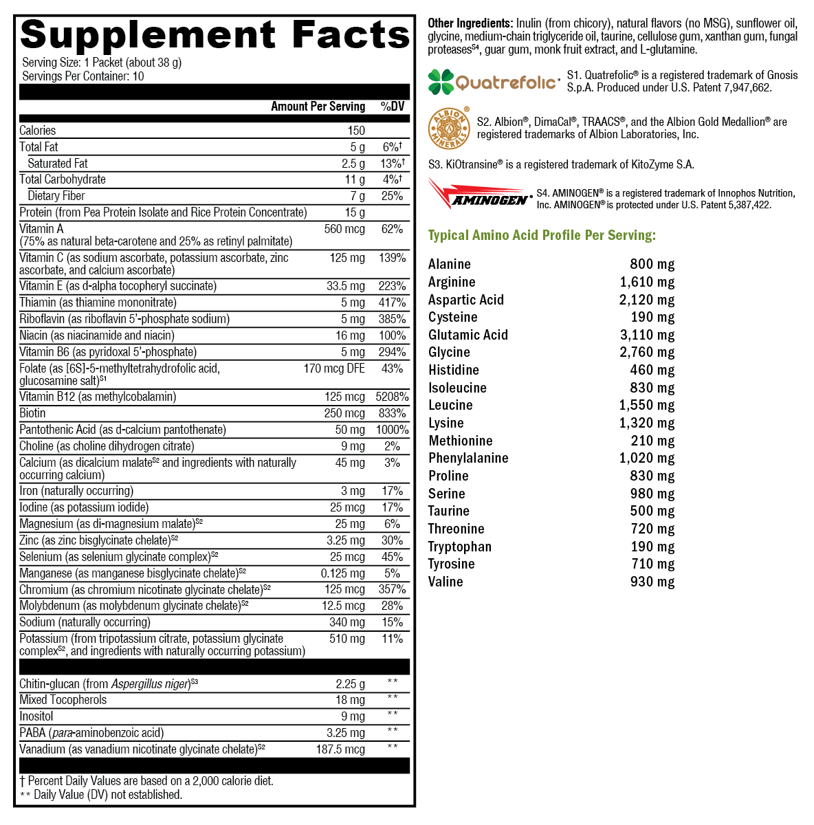 FIT Food® Lean Complete French Vanilla 10 Servings
