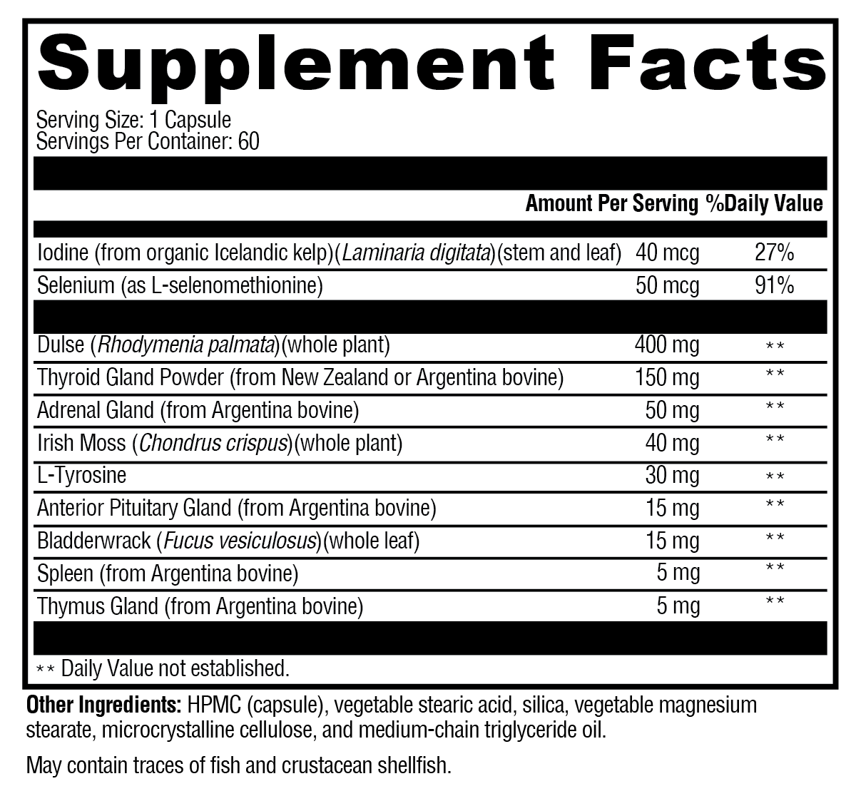T-150 60 Capsules
