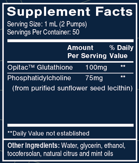 Liposomal Glutathione 1.7 oz