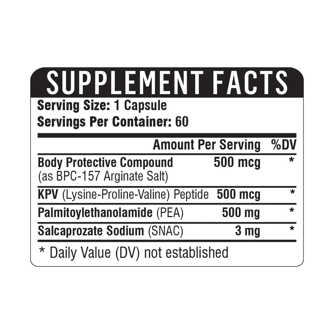 BPC+KPV+PEA 500 (60ct)